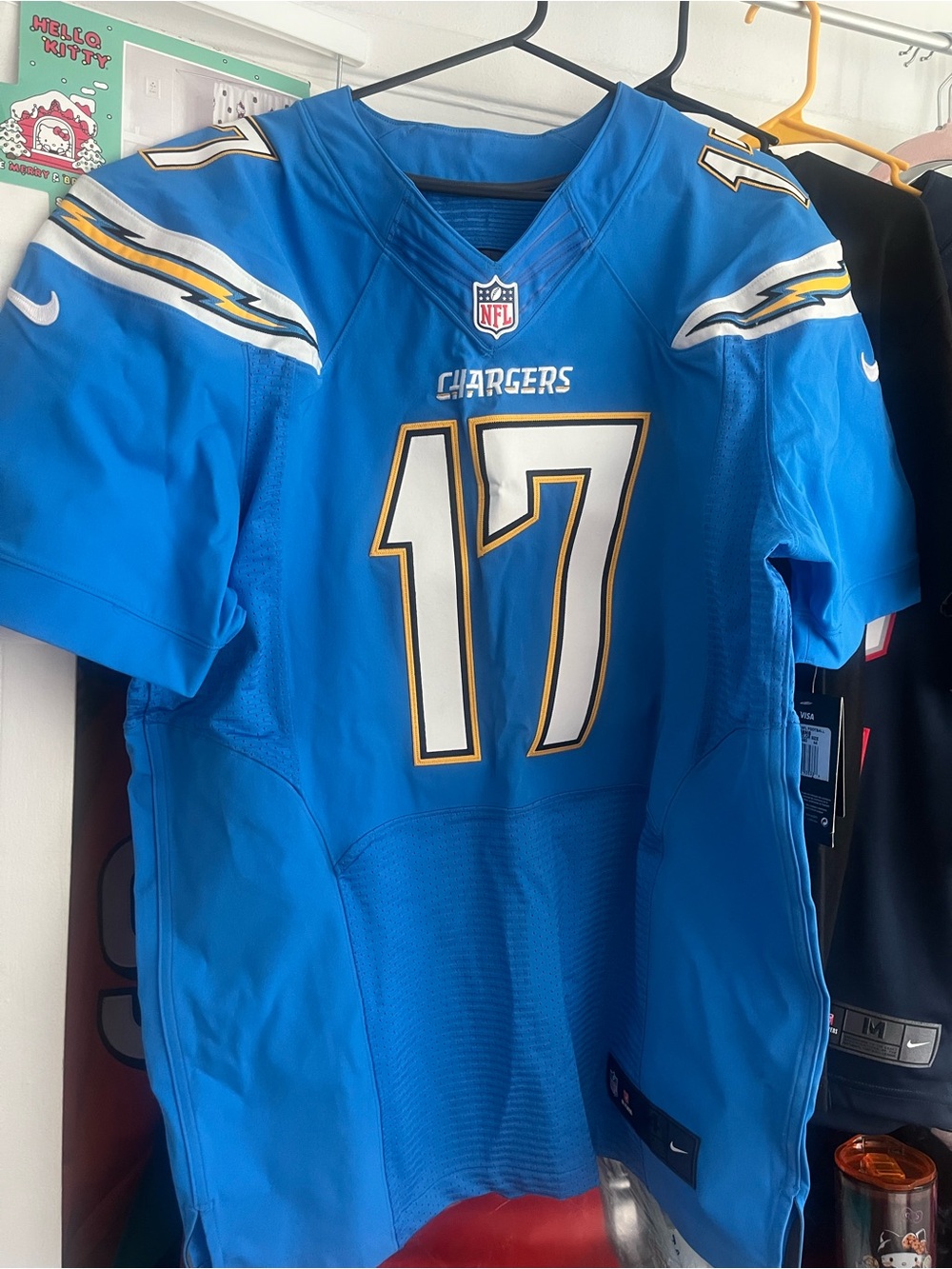 Philip Rivers San Diego Chargers Nike Elite Jersey - Powder Blue L/44